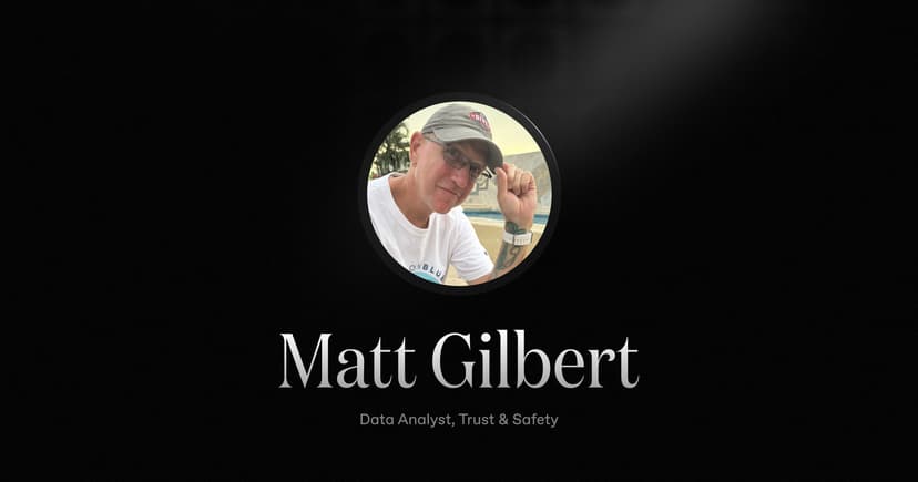 Welcoming Matt Gilbert, our new Data Analyst